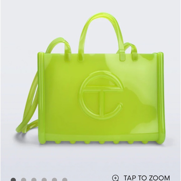 Melissa  X TELFAR collab
 large green Jelly shopper - Picture 6 of 16